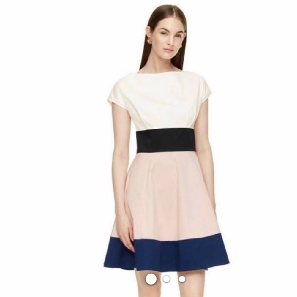 Kate Spade Fiorella Dress Color Block size 2